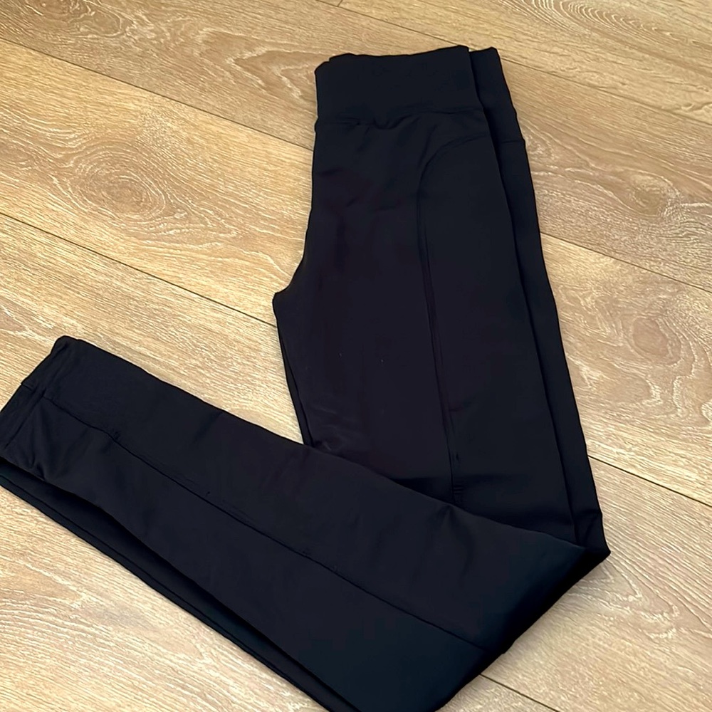 Black leggings with fleece-lined!